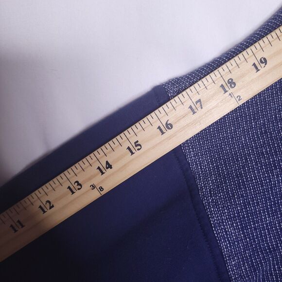 Vineyard Vines Sweater Womens XL Blue Knit Pullover 1/4 Zip - Picture 8 of 11